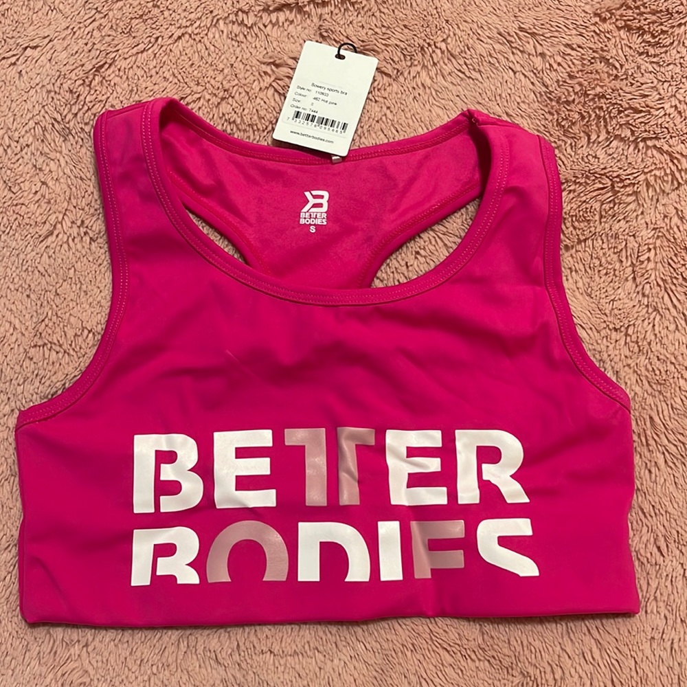 Better bodies sports bra. Size small